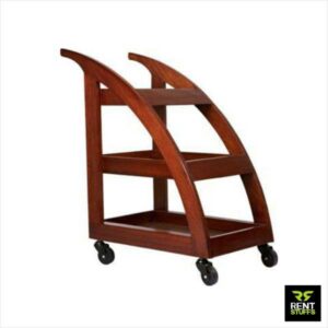 Rent Stuffs offers Tea Serving Trolley for Rent in Sri Lanka. We have wide range of serving trolleys for rent in many designs.