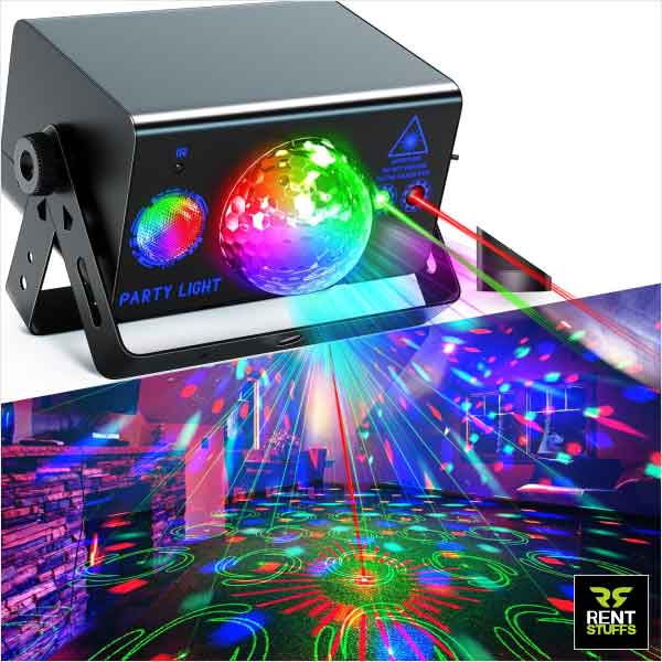 Rent Stuffs offers DJ laser lights for rent in Colombo, Sri Lanka. We provide wide range of party laser and DJ lights with many features.