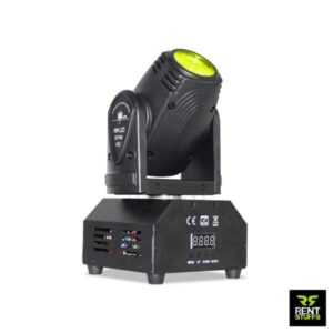 Rent Stuffs offers Mini Moving Heads for Rent in Colombo, Sri Lanka. We have range of lighting equipment including LED RGB power cans and moving heads.